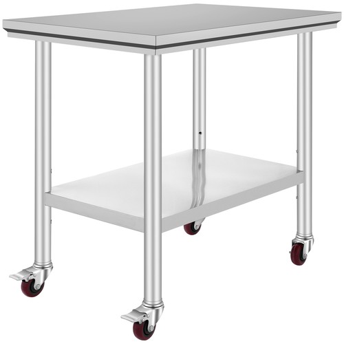 Table travail acier - en,
