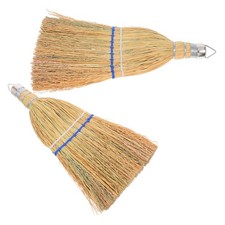  Lot de 2 petits balais à main : brosse de nettoyage de la poussière, brosse de