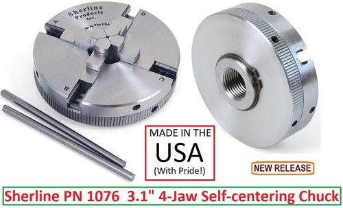 Sherline 1076 4 jaw - sherline, pn