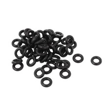 50 Pcs 8 x 5 x 1.5mm noir