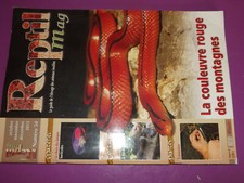 25$$ Revue Reptil Mag n°50 Couleuvre rouge / Geckos / Agame barbu / Terrascaping
