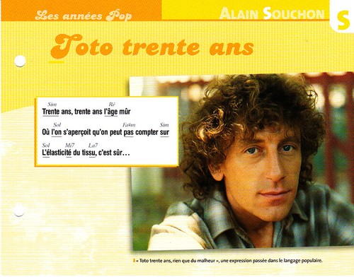 Souchon fiche plaisir - souchon, de