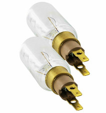 2x Véritable Réfrigérateur Congélateur Lampe Américain Type T Click 40w 240v