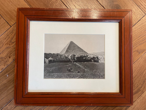 Gravure originale encadrée - ,