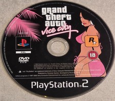 GTA GRAND THEFT AUTO VICE CITY PLAYSTATION 2 PS2 ON