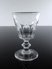 1 VERRES DIGESTIF EN CRISTAL  TAILLE COTES PLATES CATON ST LOUIS BACCARAT 9,5cm