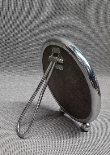 Ancien miroir rond - ancien, à