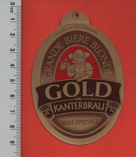 Kanterbrau gold biere - kanterbrau,