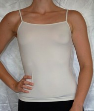 débardeur blanc fine bretelle taille S, Etam, très bon état