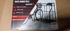 PORTE VELO NEUF RACK RANGE-VELO ACIER QUALITE POR 3 VELO + ACCESSOIRES
