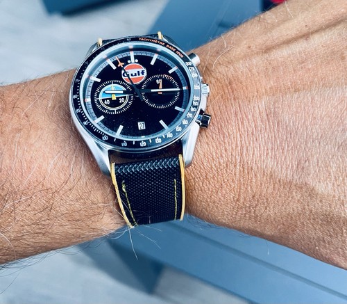 Racing watch chronos - chronos, gulf