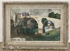 Ancienne huile sur panneau