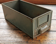 1 Tiroir en métal Vintage