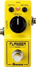 Ibanez MINI Series Flanger FLMINI (15 x 10 x 10 cm) Yellow Full analogique ci...