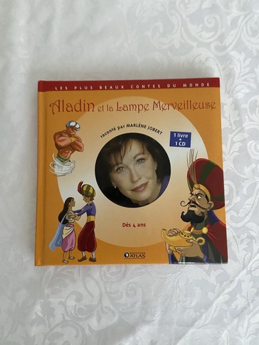 Livre enfant aladin et - livre-cd,