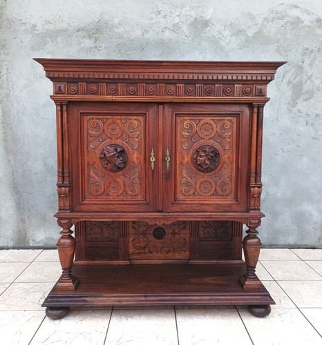 Crédence renaissance noyer - en,