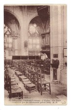 chateau-thierry  l'église  un tronc cambriolé par les allemands 