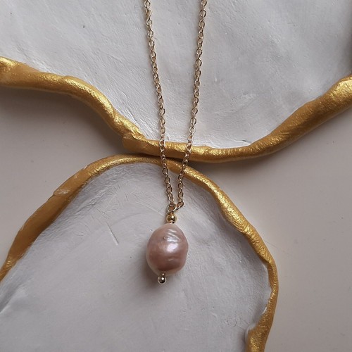 Collier perle culture - de,