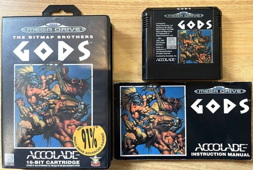 Gods complet sega megadrive - gods,