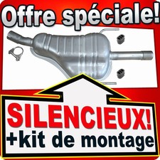 Silencieux Arriere pour OPEL ASTRA H (Aussi GTC) 1.9 CDTi + Chrom échappement