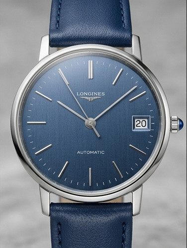 Longines automatic 35mm blue - longines,