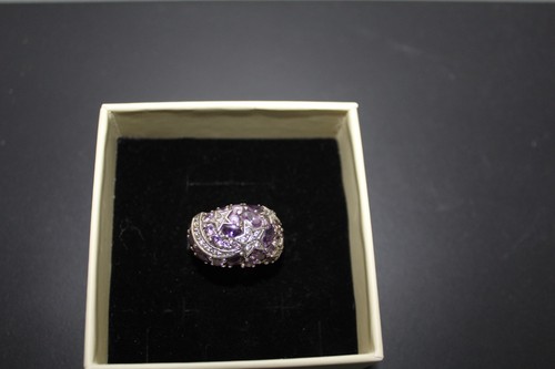 Bague étoiles argent massif