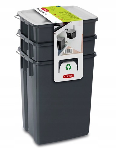 Bac tri des déchets curver - bac,