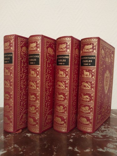 Fables fontaine 4 tomes - fables, la