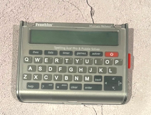 Franklin merriam webster - &,