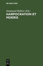 Immanuel Bekker Harpocration