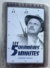LES CINQ DERNIERES MINUTES RAYMOND SOUPLEX l'intégrale boitier métallique 38 DVD