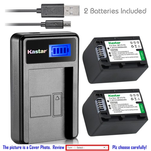 Kastar battery lcd charger - kastar,