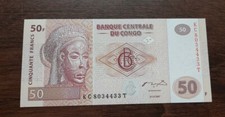 G10126 billet de banque du monde république du Congo 20 francs 2007 unc