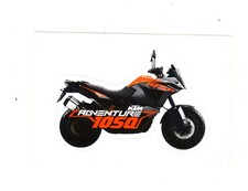 autocollant KTM Adventure 1050 ( moto )