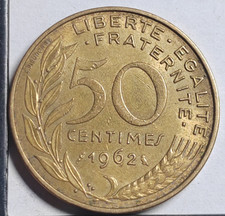 50 centimes Marianne 1962 col