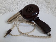 ancien sèche cheveux calor 220v tout en bakélite HS