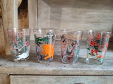 Lot 4 verres à moutarde AMORA