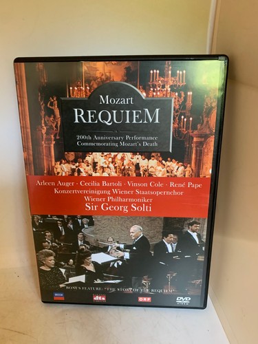 Dvd concert mozart requiem - mozart,