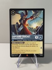 Carte LORCANA FR - Chapitre 9 190/204 Capitaine crochet - Rare Neuf