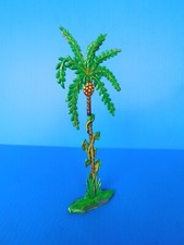 PLAT D'ETAIN / DECOR /  BEL ARBRE EXOTIQUE   pour dioramas quiralu ou cbg