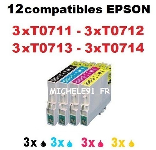 Cartouches non oem - 12, non-oem