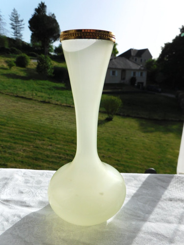 Ancien vase opaline - vase,