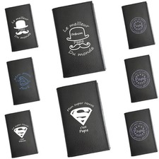 Etui Porte carte grise noir