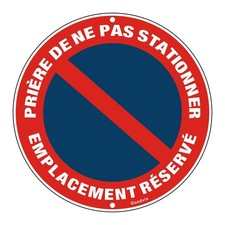 Panneau Stationnement Interdit