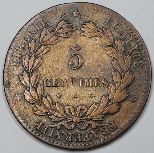Rare monnaie 5 - 5, centimes