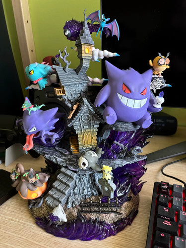Figurine pokémon gengar - figurine,