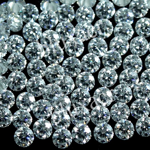 Pièces diamant blanc rond - pièces,