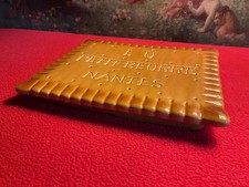 DESSOUS DE PLAT CENTRE TABLE PUBLICITAIRE LU PETIT BEURRE NANTES /ÉDITION CLOUET