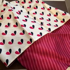 Foulard réversible en soie