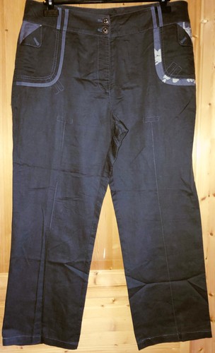 Pantalon coton lin gris fred - lin,